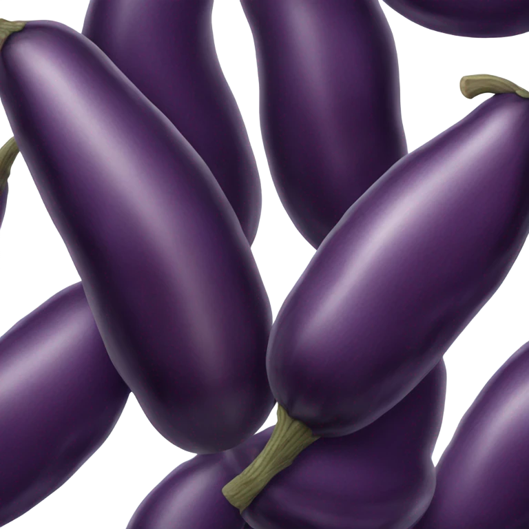 hairy eggplant emoji