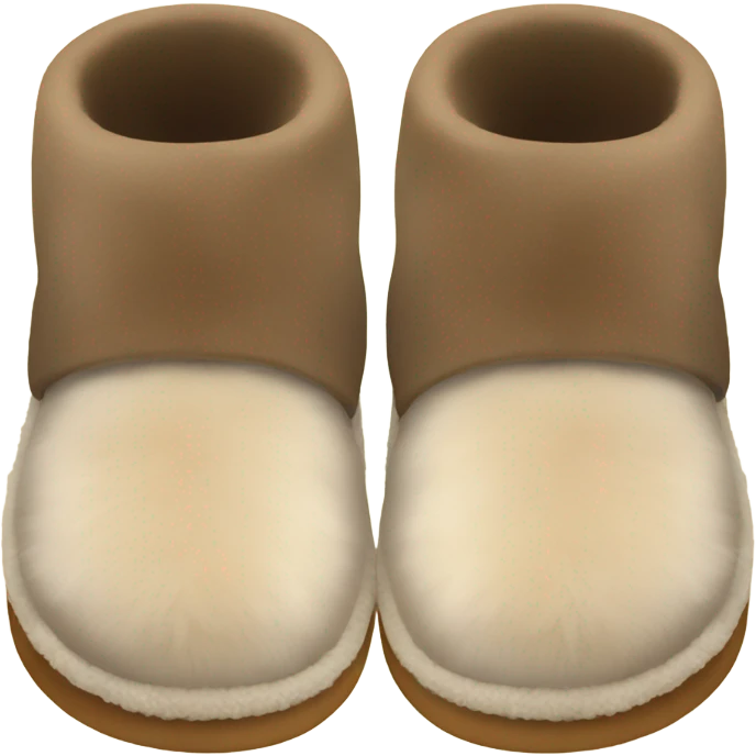 UGG slippers  emoji
