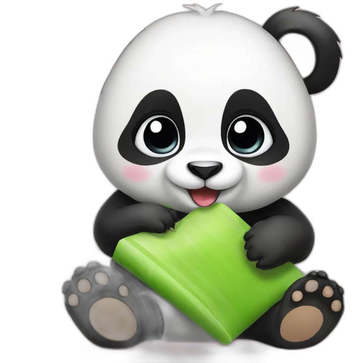 Baby panda emoji
