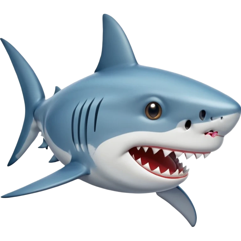 Shark funny 500x500 px emoji