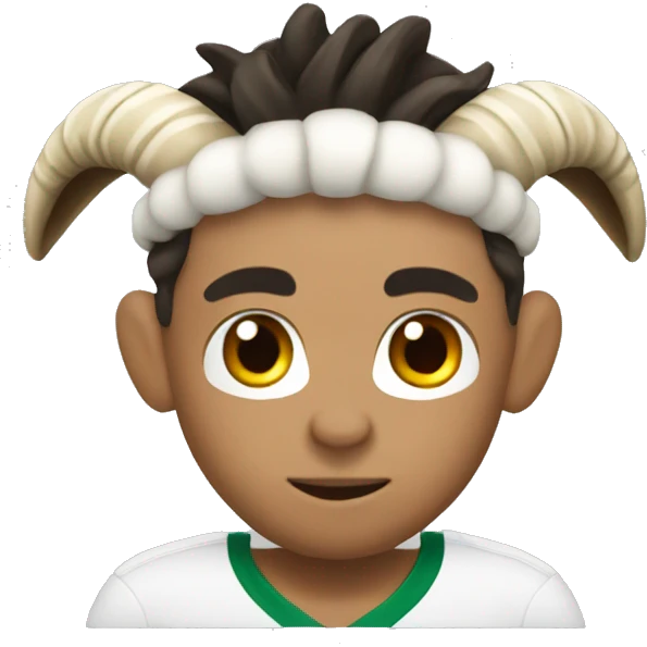 Ronaldo as goat emoji