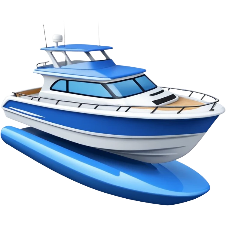  Sport fish boat  emoji