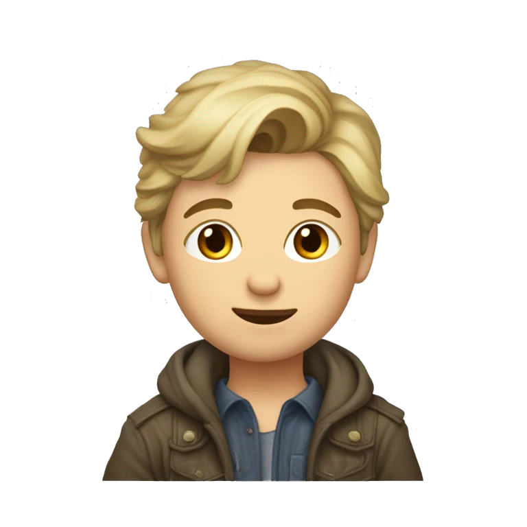 Девушка блондинка с шотландской кошкой в руках   emoji