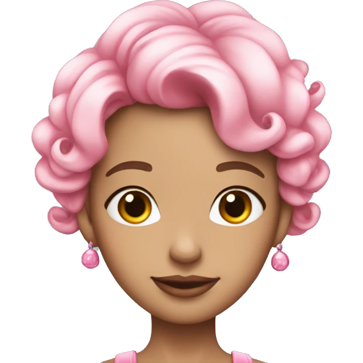 pink cutesy coquette  emoji