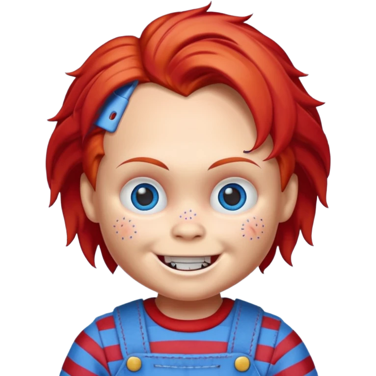 Un emojin de chuky emoji