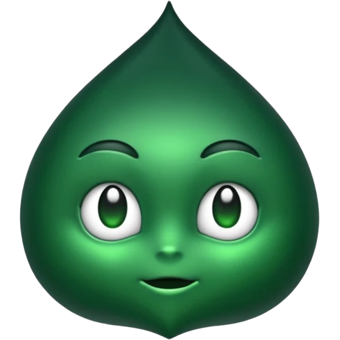 moño verde obscuro emoji