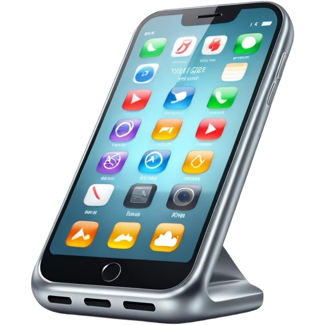 Hyper Futuristic phone emoji