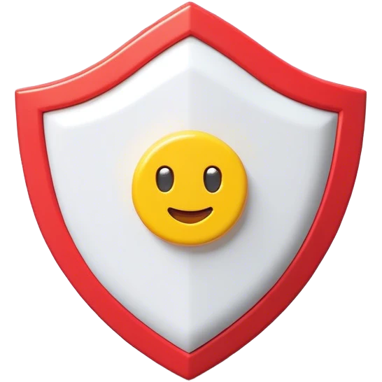 Clash of Clans aesthetic: Cinematic Playful Pixel 3D Shield Emoji, rendered in a 3D vector-style similar to standard emojis with minimal shading and bold, simplified shapes. A compact, distinct form with signature details, softly glowing with a pixelated adventure charm. Simplified yet unmistakably iconic, highly detailed and consistent, glowing with a soft radiance and high shine. Stylized with a touch of classic pixel-art charm and a soft glowing outline, capturing the essence of a beloved gaming relic with a friendly, playful manner! emoji