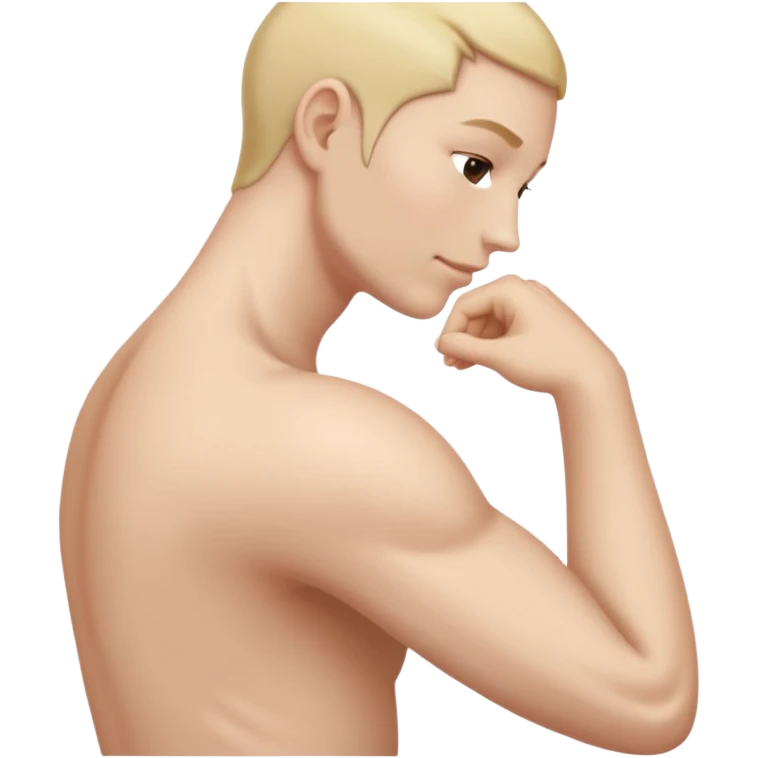 Un emojis para uso medico: Un hombro, una cadera, una rodilla, un pie, un brazo con un codo y mano, una espalda y un cuello emoji