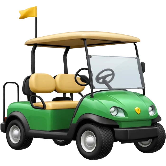 Golf car 2 emoji emoji