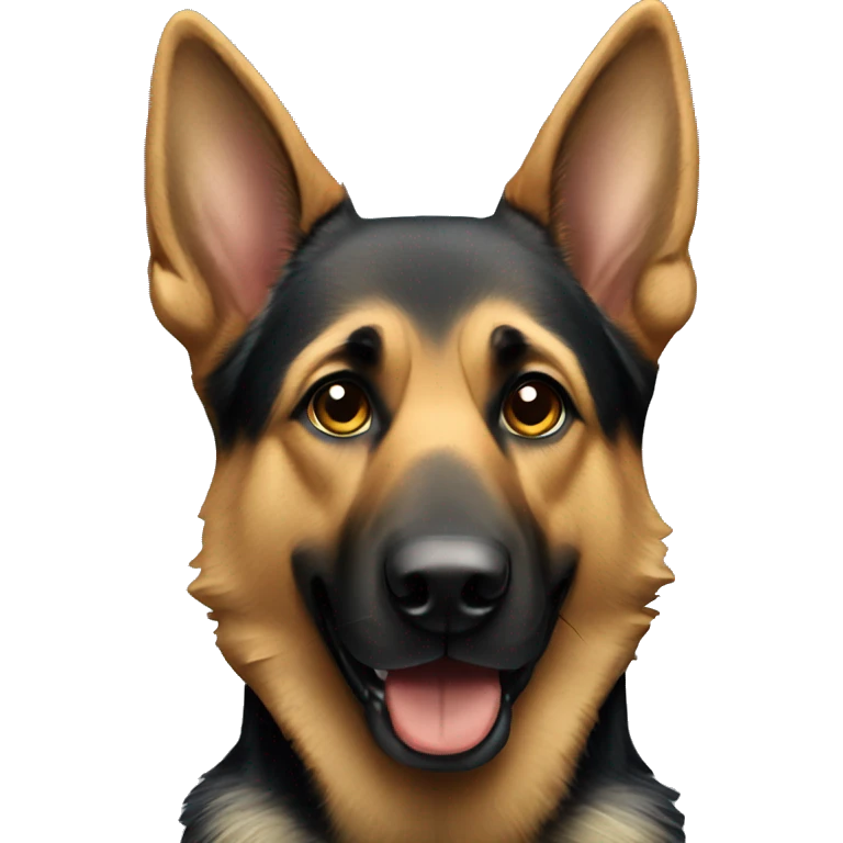 German shepherd emoji