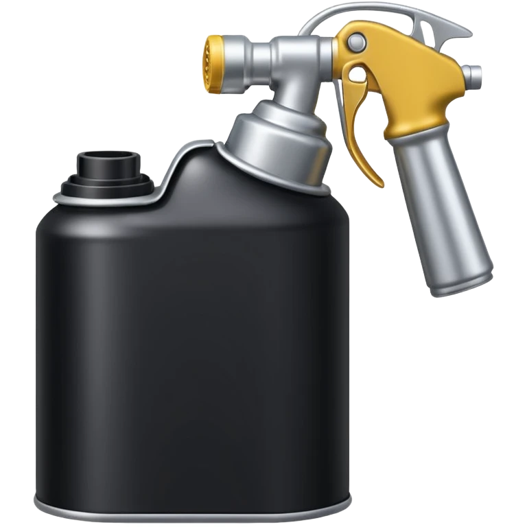 black Spray Paint Can emoji