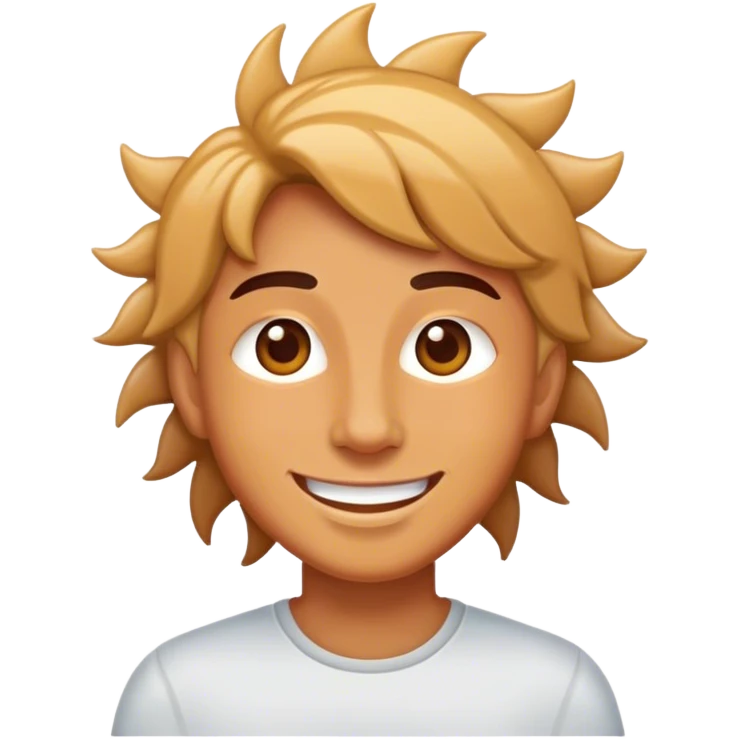 Good morning with sun emoji
