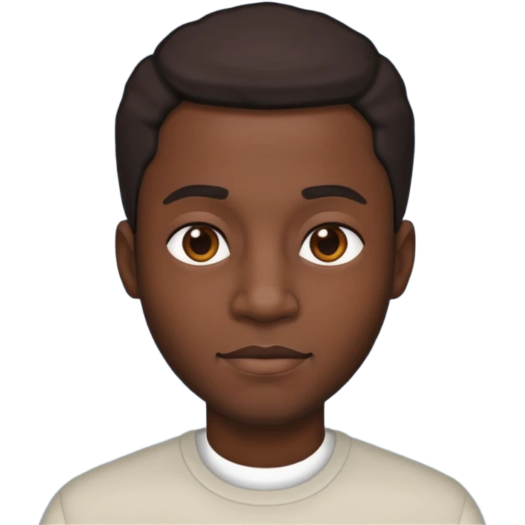 black man emoji