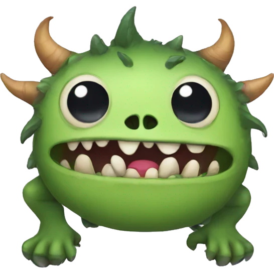 cute monster emoji