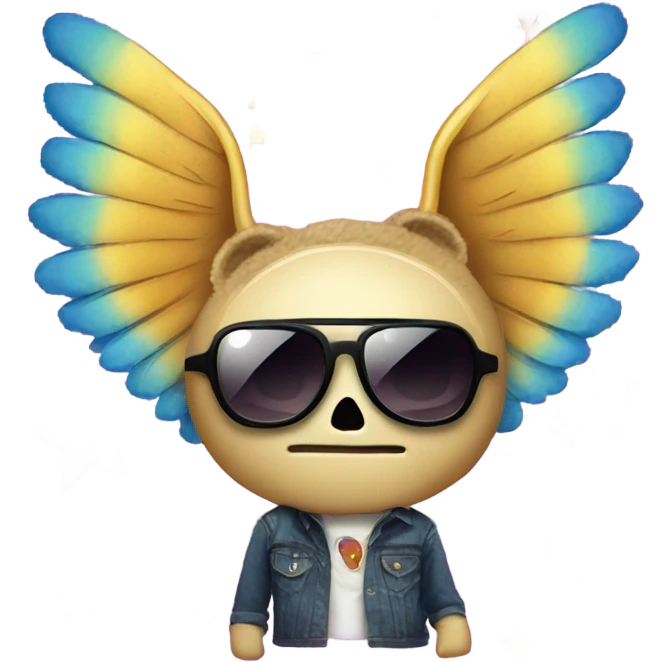 🪽🧸👽👾😎💩✨☠️ emoji