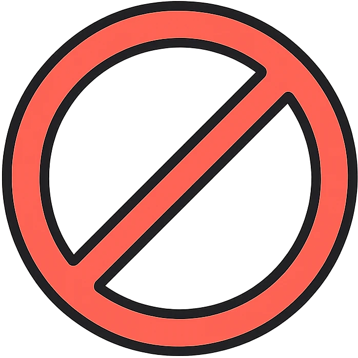 no emoji