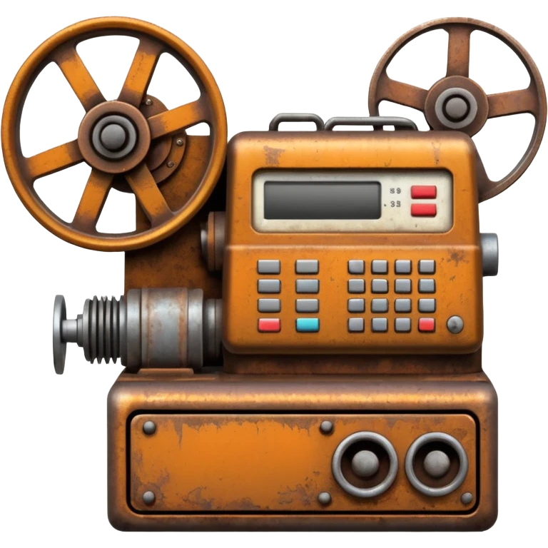 1980s machinery and equipment emoji