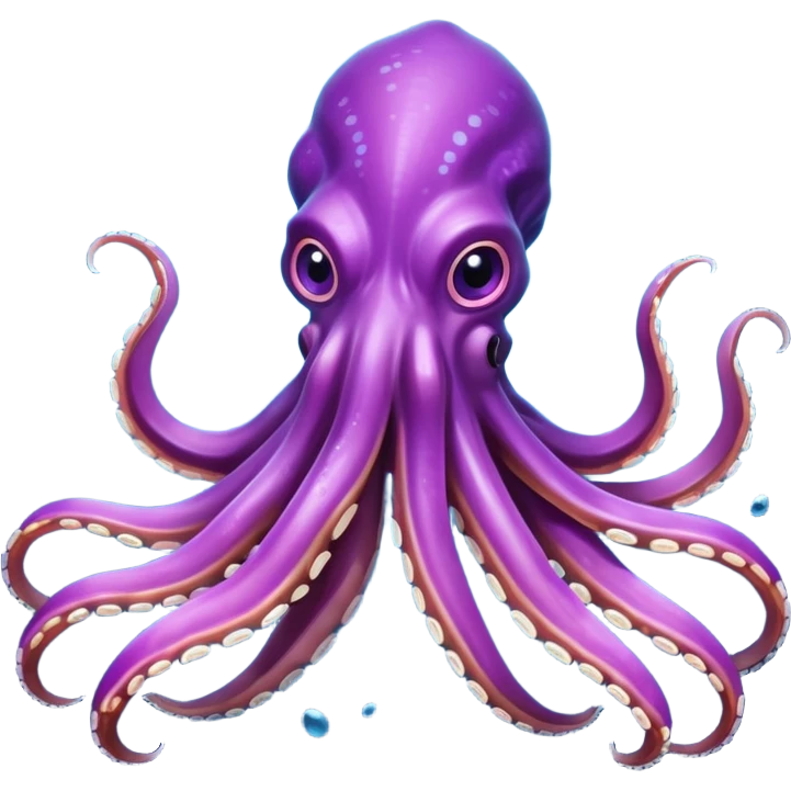 Giant Squid – Huge squid with long curling arms emoji