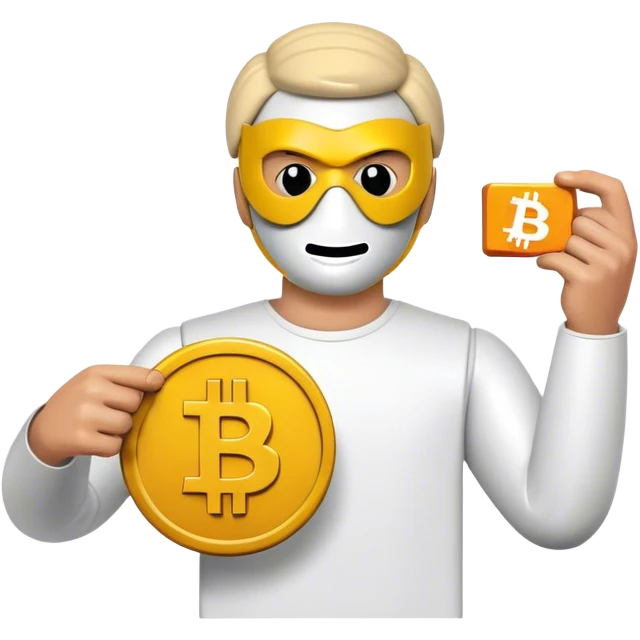 hackeur lego homme bitcoin emoji