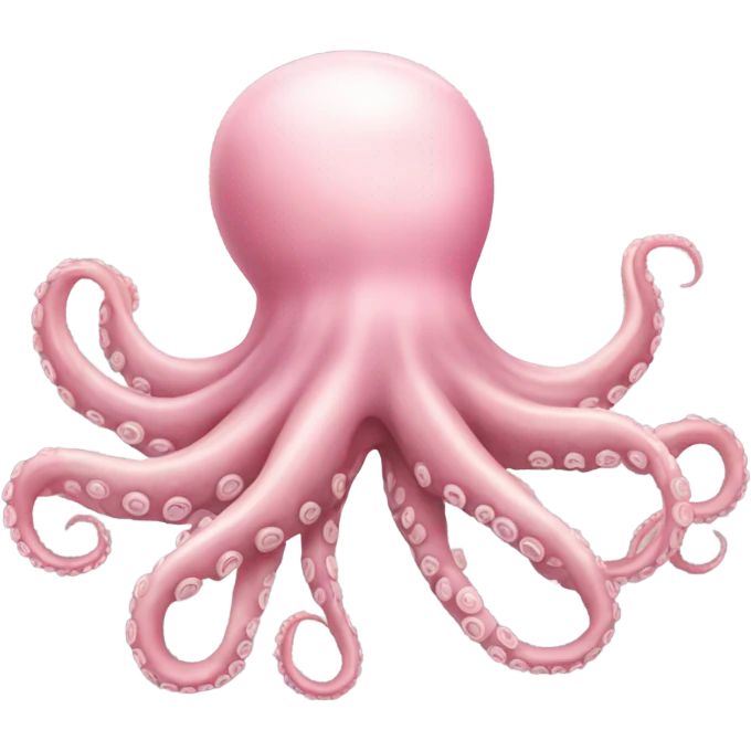 light pink octopus emoji