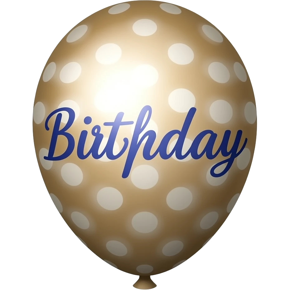 happy  birthday balloon emoji