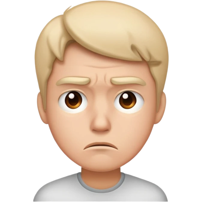 Stressed out emoji