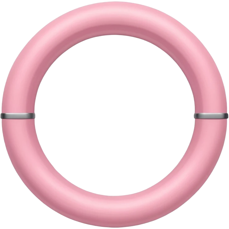 light pink pilates ring emoji