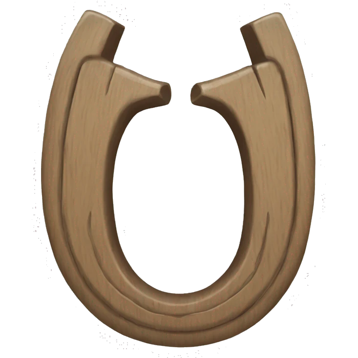 horseshoe luck emoji