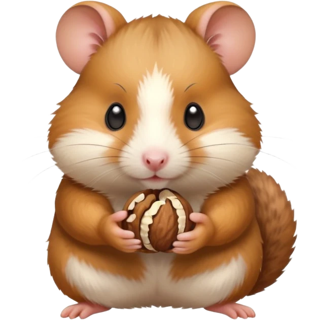 hamster holding nutz emoji
