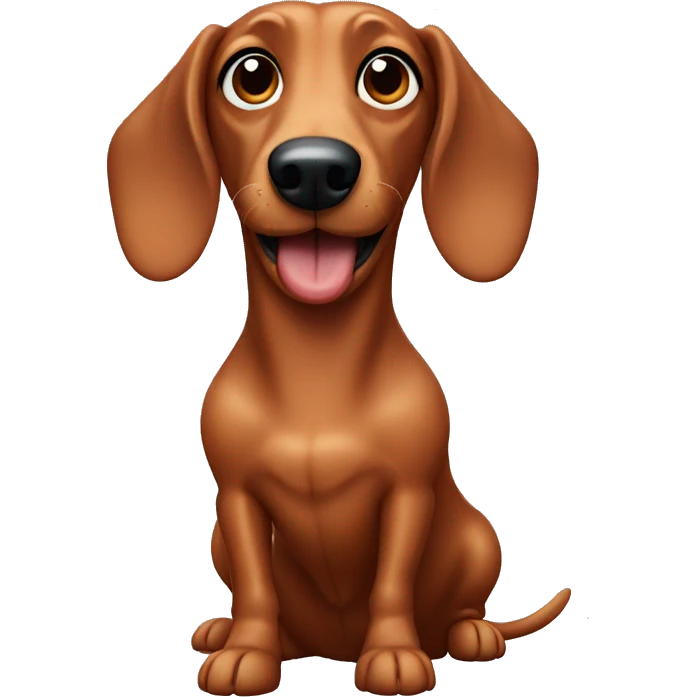sausage dog emoji