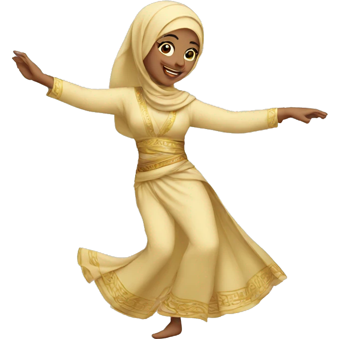 Arabic Dancing emoji