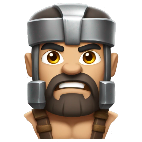 Clash of clans barbarian emoji