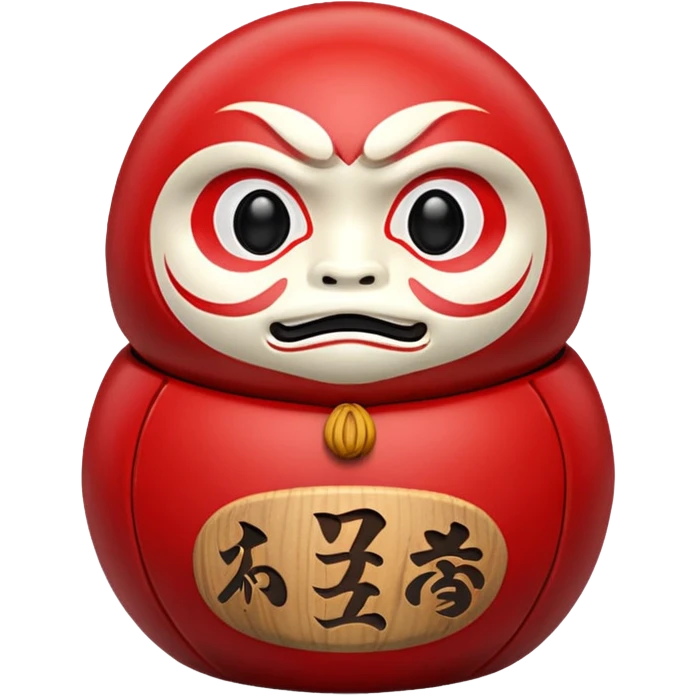 Daruma Figure emoji