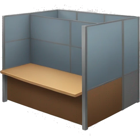Office cubicle emoji