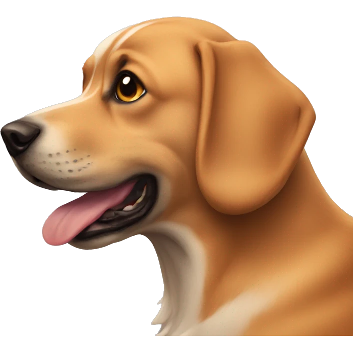 Dog with nouns emoji