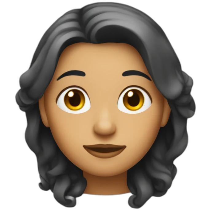 Bruja con pelo largo pelirroja emoji