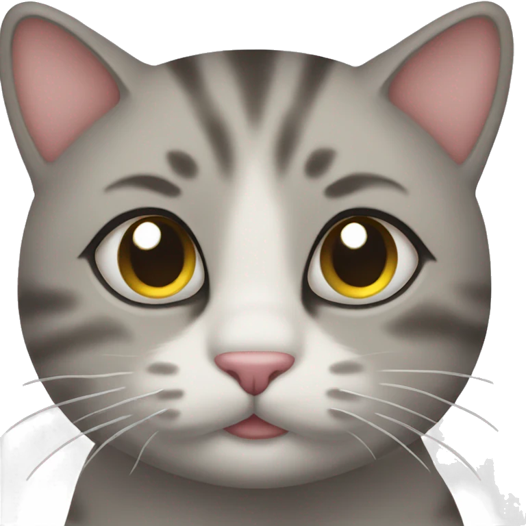A cute cat emoji emoji