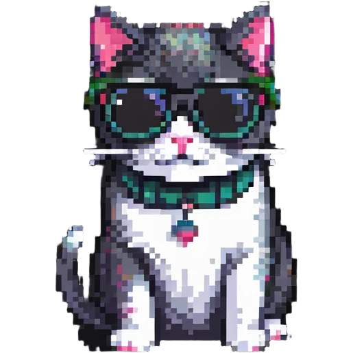 cat wearing sunglasses emoji