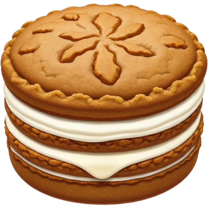 Oatmeal cream pie  emoji
