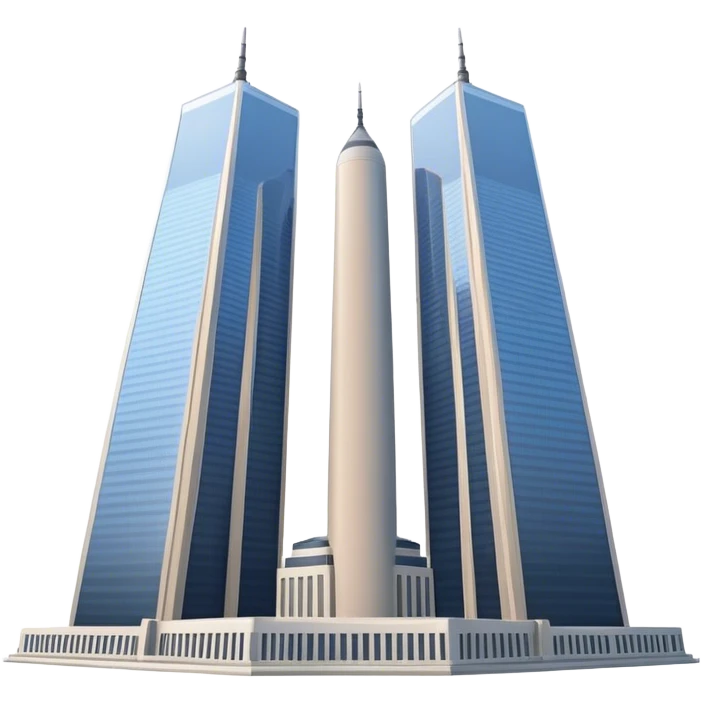 Twin towers emoji