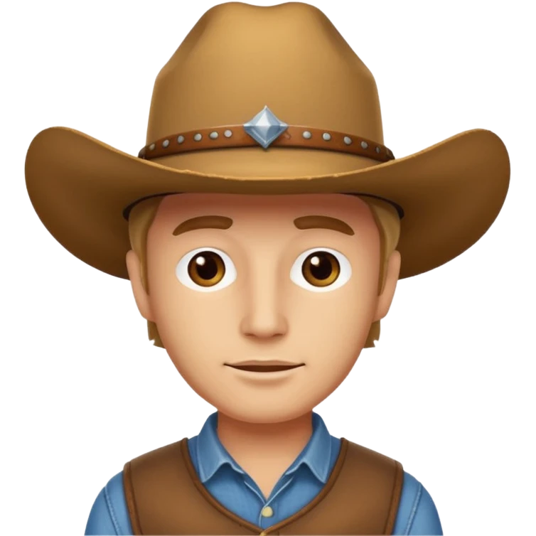 Jamer with cowboy hat  emoji