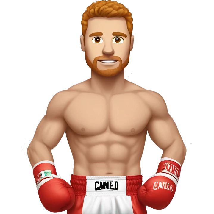 Canelo boxeador  emoji
