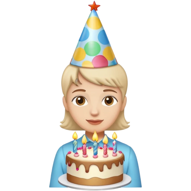 Happy birthday emoji