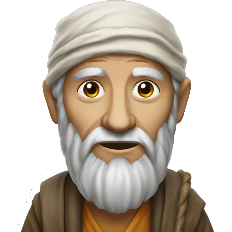 a wandering beggar and ascetic emoji