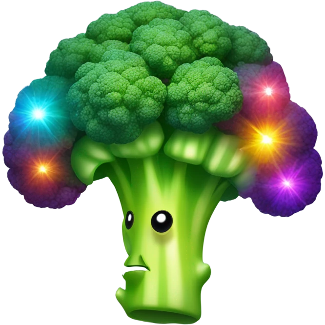 Disco broccoli  emoji