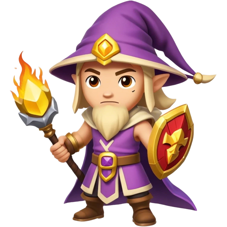 clash of clans style mage emoji