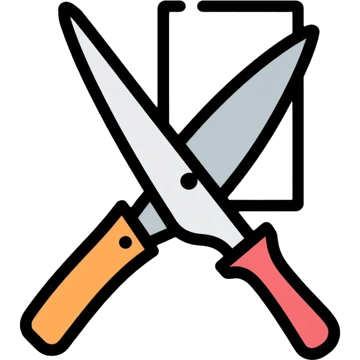 scissors cutting sheet of paper emoji