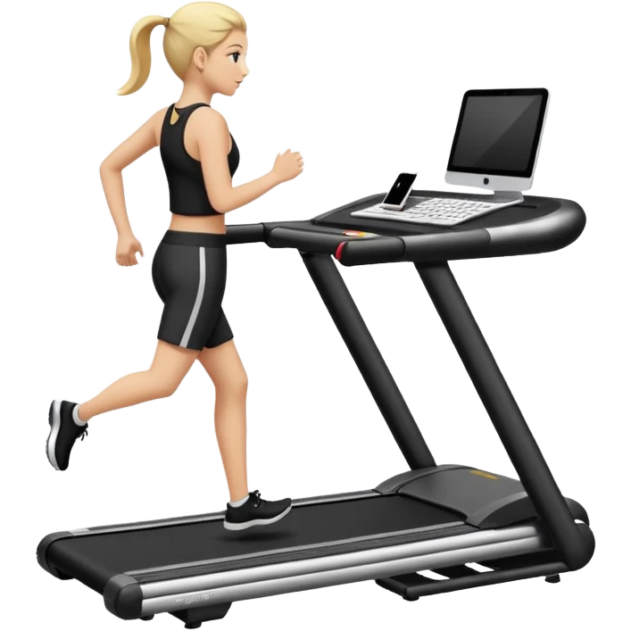 under desk treadmill emoji
