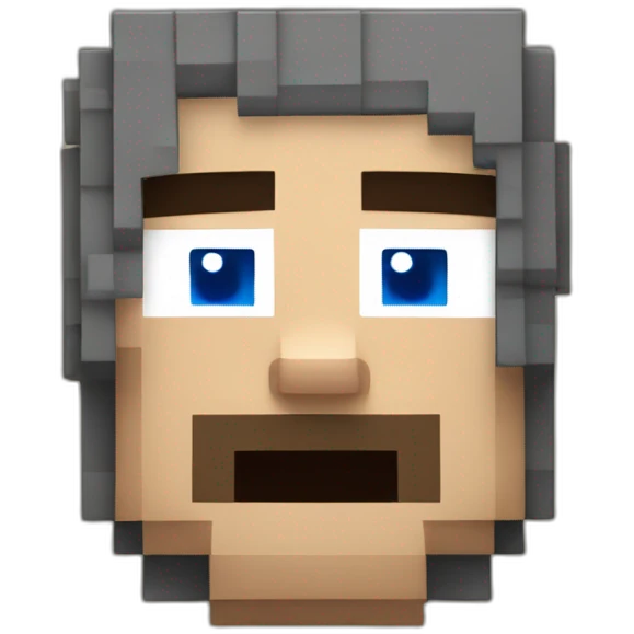 Minecraft Steve emoji